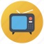 digital tv, old fashioned tv, retro tv, television, vintage tv 