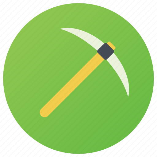 Ice axe, ice hammer, mining equipment, pick tool, pickaxe icon - Download on Iconfinder
