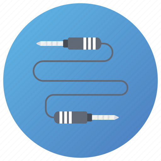 Audio plug, device connector, input device, jack, music plug, speaker cable icon - Download on Iconfinder