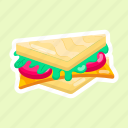 vegetable sandwich, sandwich, toastie, sarnie, lunch sandwich