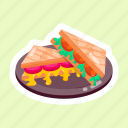 sandwich tray, sandwich plate, sandwich platter, sarnie, sandwiches