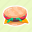 cheeseburger, hamburger, burger, fast food, junk food 
