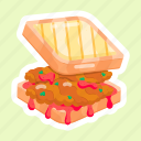 chicken sandwich, grilled sandwich, toastie, sarnie, sandwich