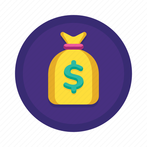 Affiliate, marketing, bag, earn, income, money, passive icon - Download on Iconfinder
