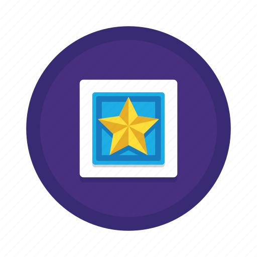 Page, quality, achievement, badge, recognition, reward, star icon - Download on Iconfinder