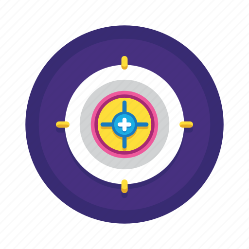 Keywords, target, aim, bullseye, crosshair, focus, marketing icon - Download on Iconfinder