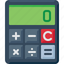 account, calculator, count, math, sum