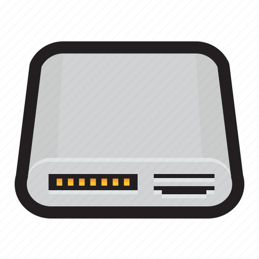 Card reader, compact flash card, memory card, reader icon - Download on Iconfinder