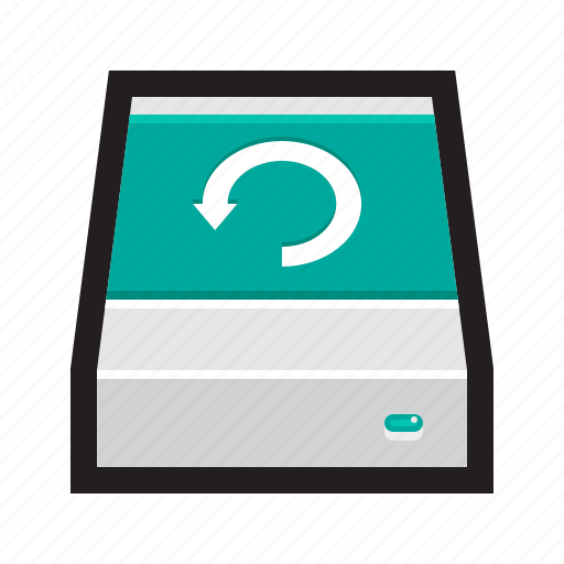 Backup, time machine, external drive, removable drive icon - Download on Iconfinder