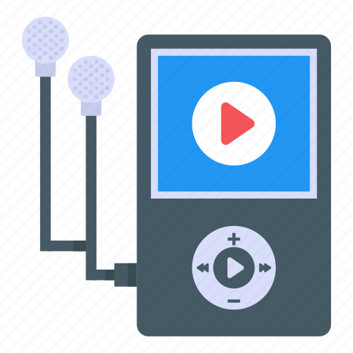 Music player, audio player, mp3, mp3 player, sound player icon - Download on Iconfinder