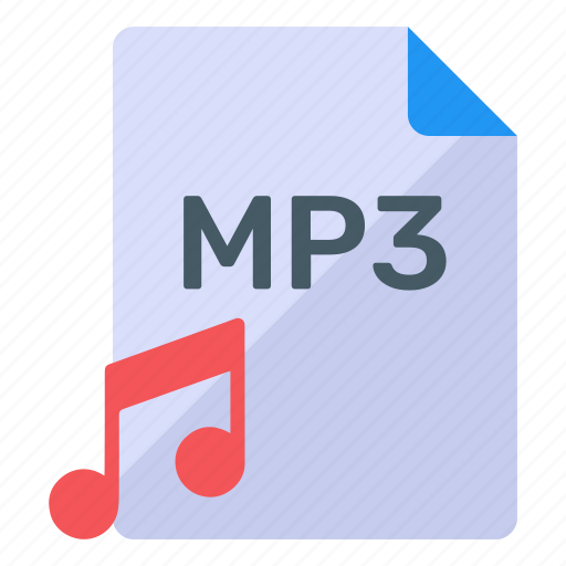 Mp3 file, music file, audio file, song file, mp3 format icon - Download on Iconfinder