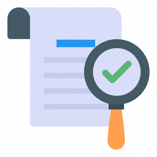 Verified analysis, approved research, verified research, approved analysis, verified evaluation icon - Download on Iconfinder