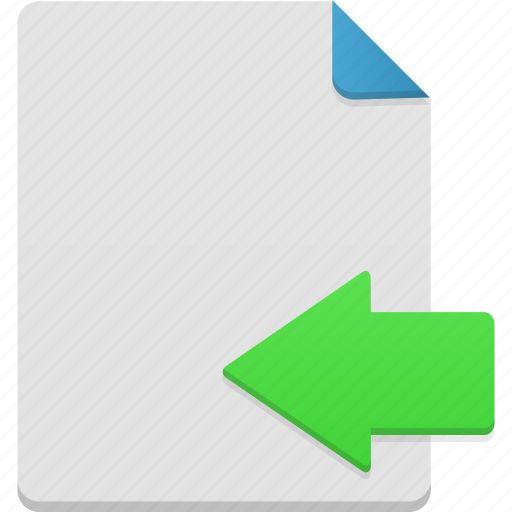 Import, document, file icon - Download on Iconfinder