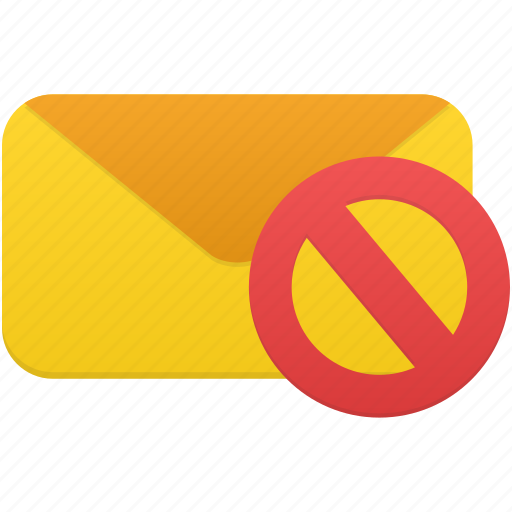 Email, not, validated, envelope, letter, mail, message icon - Download on Iconfinder