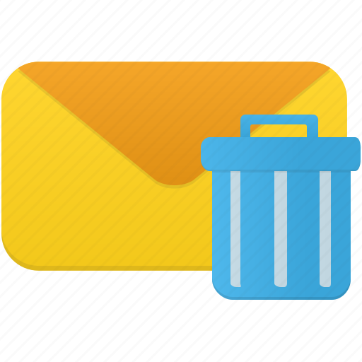 Email, trash, envelope, letter, mail, message icon - Download on Iconfinder