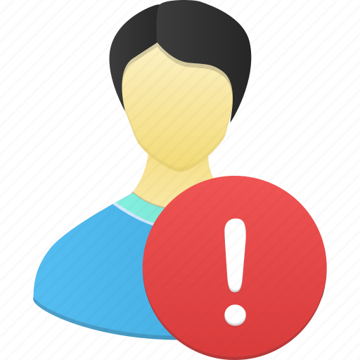 Profile, account, people, alert, person, man, male icon - Download on Iconfinder