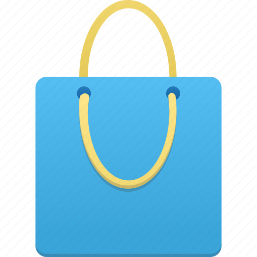 Blue, bag, shopping, basket, webshop, buy, ecommerce icon - Download on Iconfinder