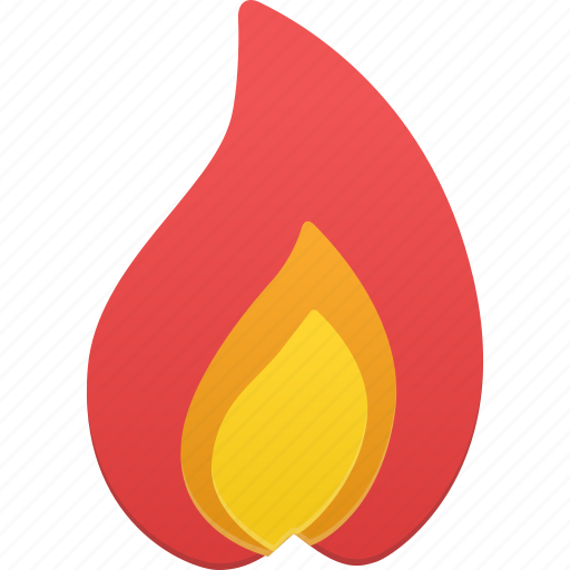 Fire, warm, burn, flame, hot icon - Download on Iconfinder