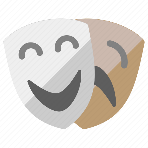Masks, acting, theater, drama, expressions icon - Download on Iconfinder