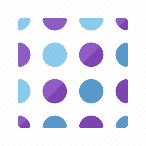 Polka dots, dots, pattern, motif, art icon - Download on Iconfinder
