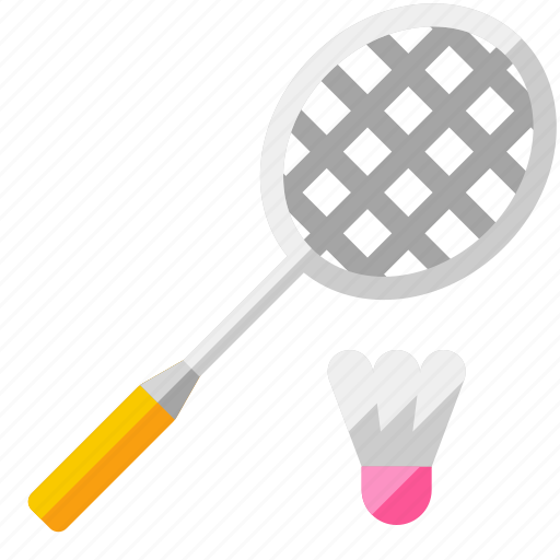 Racket, shuttlecock, badminton, badmintonist, sport, olympics icon - Download on Iconfinder
