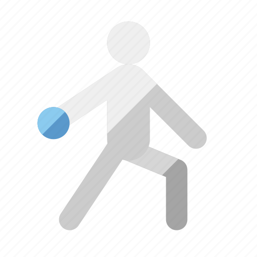 Athlete, discus throw, discus, throw, athletics, sport icon - Download on Iconfinder