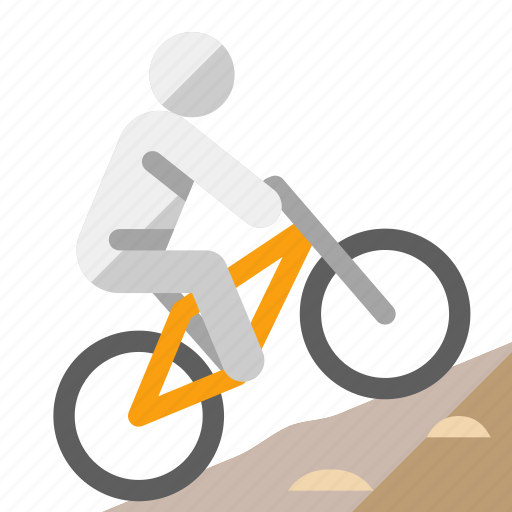 Bicyclist, mountain bike, bicycle, sport, extreme sport, olympics icon - Download on Iconfinder