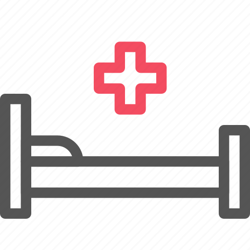 Bed, health, hospital, medical, sick icon - Download on Iconfinder