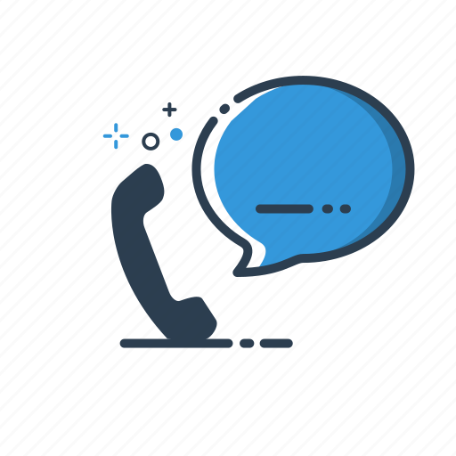 Chat, contact, flatolin, phone, speak, support, telephone icon - Download on Iconfinder