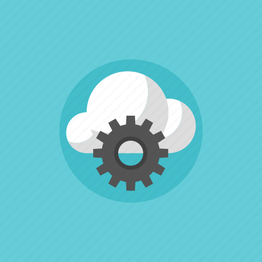 Cloud, computing, hosting, illustration, internet, network, process icon - Download on Iconfinder