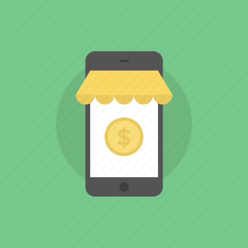 Commerce, finance, illustration, internet, mobile, money, sell icon - Download on Iconfinder