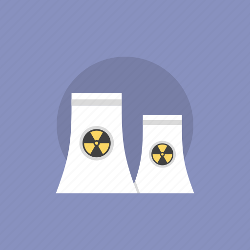 Architecure, atomic, cooling, ecology, energy, illustration, nuclear icon - Download on Iconfinder
