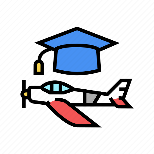Graduate, flight, school, educate, courses, education icon - Download on Iconfinder