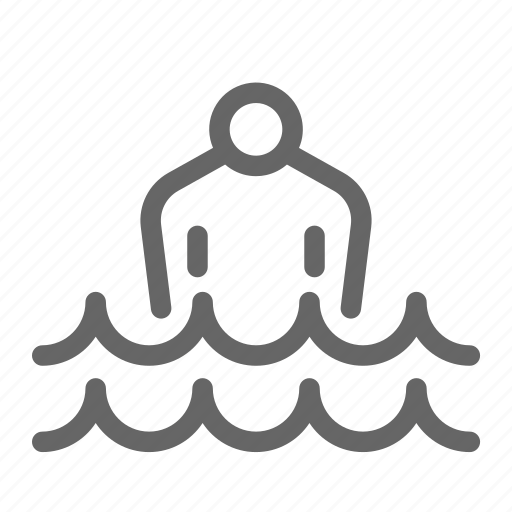 Dip, disaster, flood, flooding, sea, tsunami, water icon - Download on Iconfinder