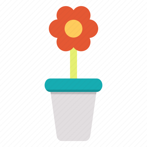 Flower, garden, nature, pot icon - Download on Iconfinder