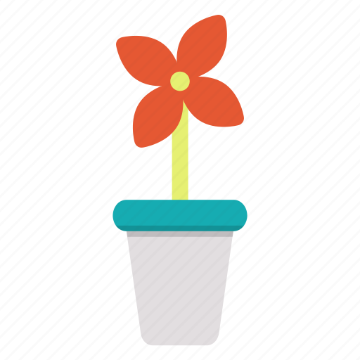 Flowers, herb, plant, pot icon - Download on Iconfinder