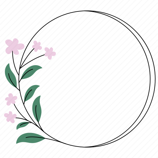 Frame, flower, leaf, floral icon - Download on Iconfinder