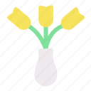vase, flower, nature, garden, plant, floral