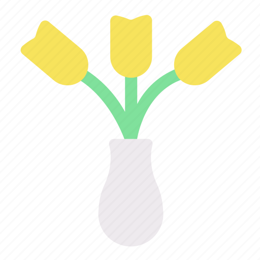 Vase, flower, nature, garden, plant, floral icon - Download on Iconfinder