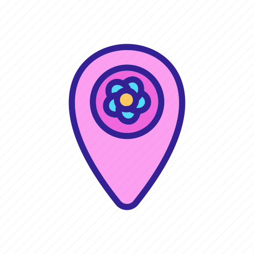 Boutique, delivery, flower, gps, location, mark, shop icon - Download on Iconfinder