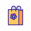 bag, bouquet, boutique, delivery, flower, map, shop