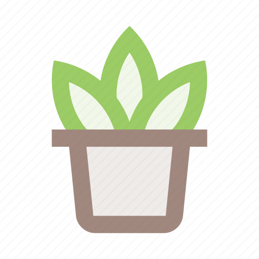 Flower, flower pot, flowerpot, herb, interior, plant pot, pot icon - Download on Iconfinder