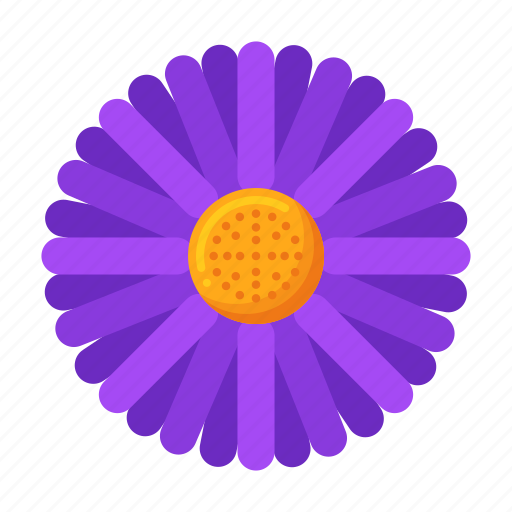 Aster, flower, plant, nature icon - Download on Iconfinder