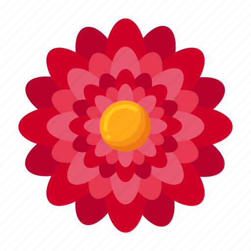Dahlia, flower, plant, nature icon - Download on Iconfinder
