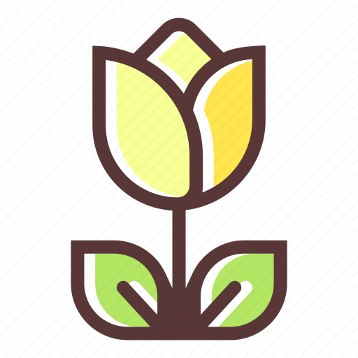 Bloom, blossom, flower, flowering, flowers, plant, yellow tulip icon - Download on Iconfinder