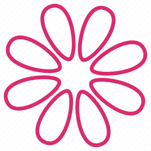 Bloom, flower, abstract, daisy, floral, decoration, petals icon - Download on Iconfinder