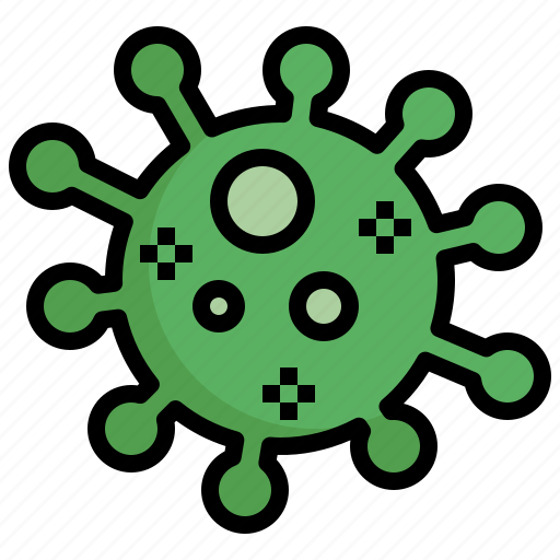 Flu, virus, spanish, diseases, healthcare, medical, cells icon - Download on Iconfinder