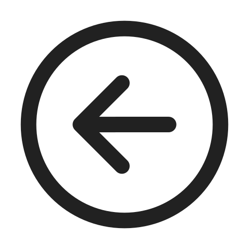Ic, fluent, arrow, circle, left, regular icon - Free download