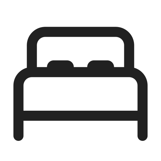 Ic, fluent, bed, regular icon - Free download on Iconfinder