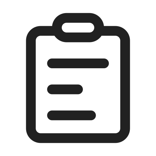Ic, fluent, clipboard, text, ltr, regular icon - Free download